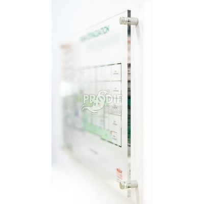 PLAN EVACUATION A2 PLEXIGLAS 6MM