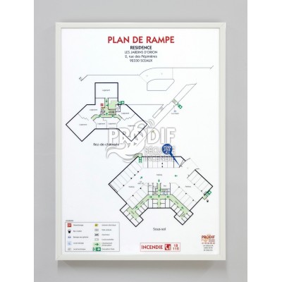 PLAN DE RAMPE A3 CADRE ALUMINIUM