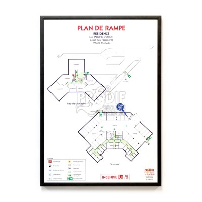 PLAN DE RAMPE A3 CADRE ALUMINIUM