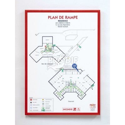 PLAN DE RAMPE A3 CADRE ALUMINIUM