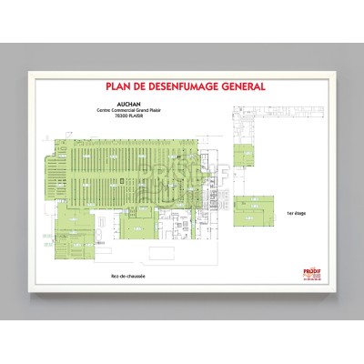 PLAN DESENFUMAGE A3 CADRE ALUMINIUM