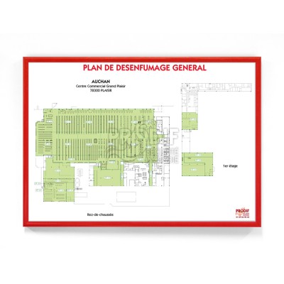 PLAN DESENFUMAGE A1 CADRE ALUMINIUM